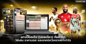 แทงบอลเต็ง คืออะไร วิธีเล่น ราคาบอล และเทคนิค