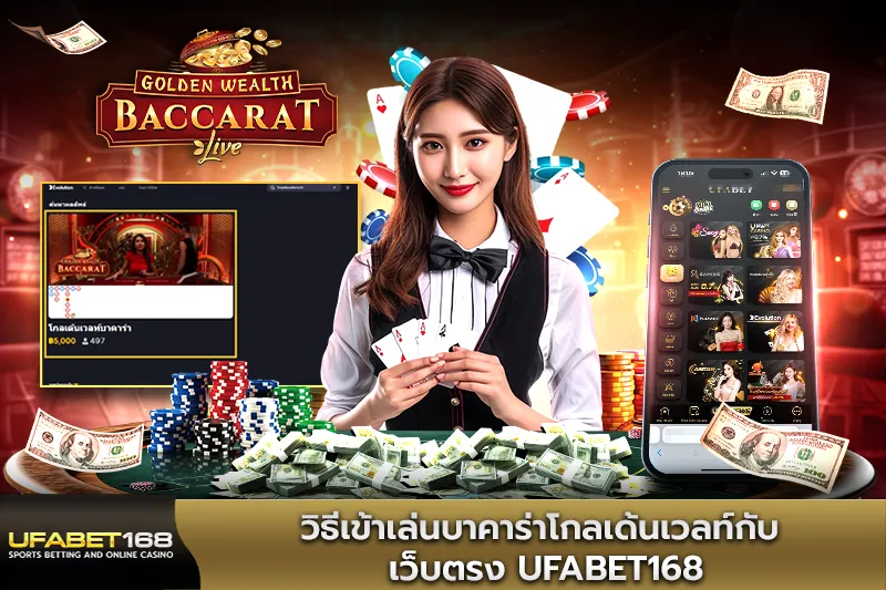 วิธีเข้าเล่นบาคาร่าโกลเด้นเวลท์